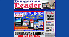 Desktop Screenshot of dungarvanleader.com